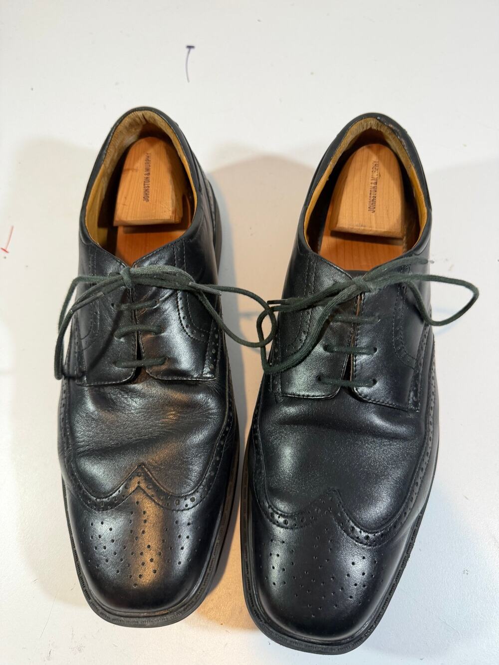Dr Comfort Men's Black Wing 8310 Therapeutic Diabetic Dress Shoes Sz 13XW